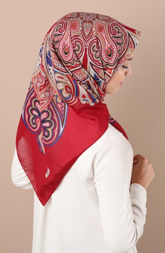 Claret red Hoofddoek 90710-07