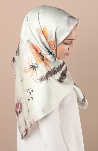 Cream Hoofddoek 2038-01