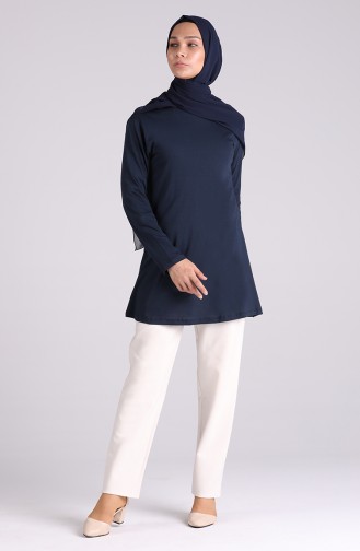 Dark Navy Blue Tuniek 3403A-08