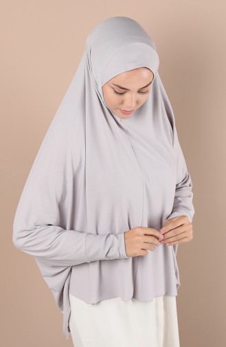 Eşarp Tunik 0043-06 Açık Gri