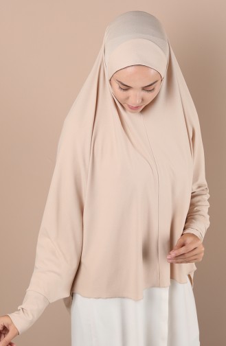 Beige Shawl 0043-08