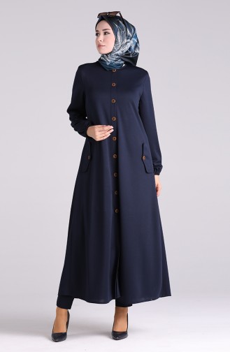 Dunkelblau Abayas 2085-02