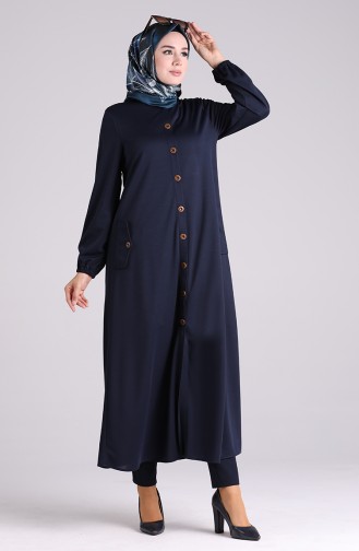 Abayas Bleu Marine 2085-02