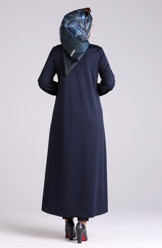 Abayas Bleu Marine 2085-02