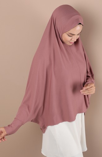 Beige-Rose Schal 0043-14