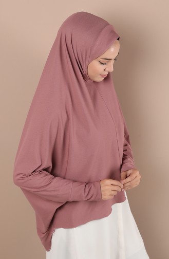 Beige-Rose Schal 0043-14