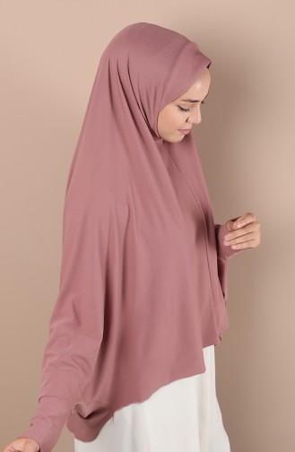 Beige-Rose Schal 0043-14