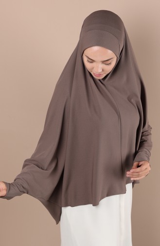 Eşarp Tunik 0043-02 Koyu Vizon