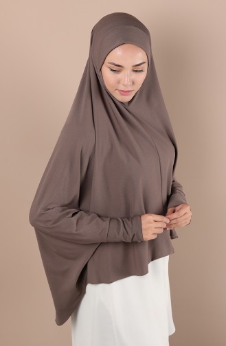 Eşarp Tunik 0043-02 Koyu Vizon