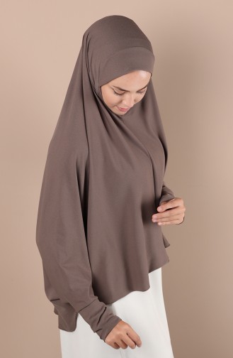 Eşarp Tunik 0043-02 Koyu Vizon