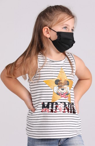 Procare Konfor Antiviral Ve Antibakteriyel Yıkanabilir Maske 5-14 Yaş 1001-05 Siyah