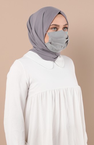 Procare Konfor Antiviral Ve Antibakteriyel Yıkanabilir Maske 1002-05 Gri