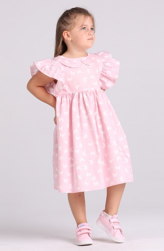 Robe Enfant Rose 4602-03