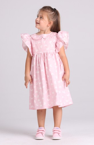 Pink Kinderjurk 4602-03