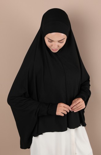 Eşarp Tunik 0043-07 Siyah