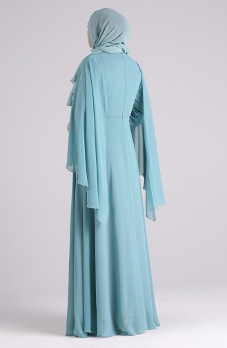 Habillé Hijab Vert noisette 2058-05