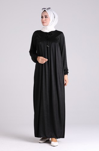 Robe Hijab Noir 2027-06