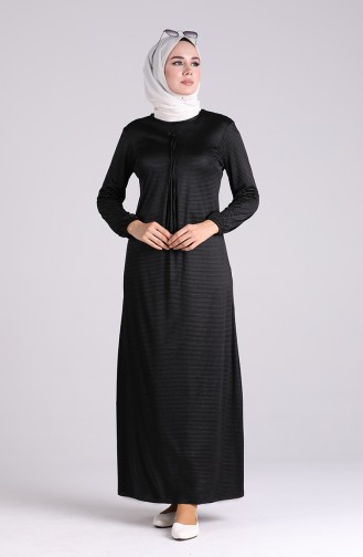 Robe Hijab Noir 2028-05