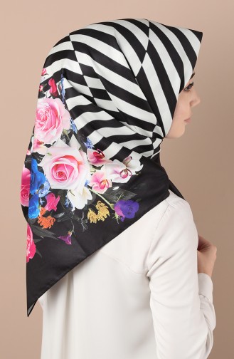 Black Hoofddoek 5053-01