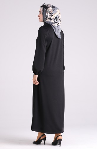 Black Abaya 2085-03