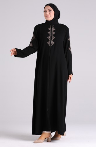Black Abaya 0007-03