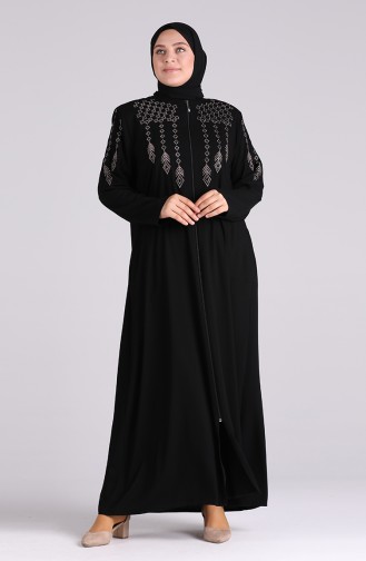 Schwarz Abayas 0010-01