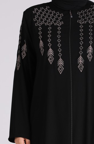 Schwarz Abayas 0010-01