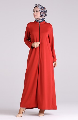 Abayas Couleur brique 5159-05