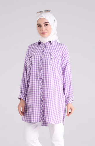 Lila Hemd 1046-01