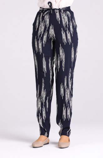 Navy Blue Broek 1191-34