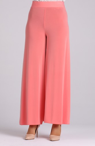 Wide Leg Sandy Pants 4010-06 Dark Salmon 4010-06