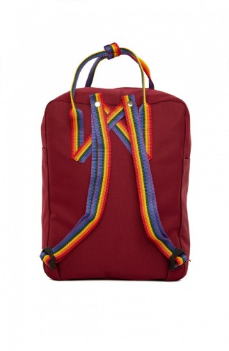 Claret red Back Pack 87001900051557