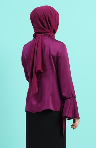 Purple Blouse 1018-06