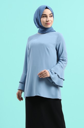 Baby Blue Blouse 2012A-02