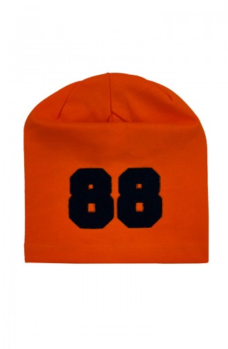 Chapeau et Bandana Orange 0836