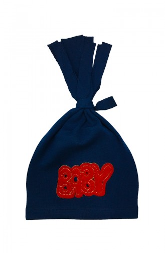 Navy Blue Hat and bandana models 0852