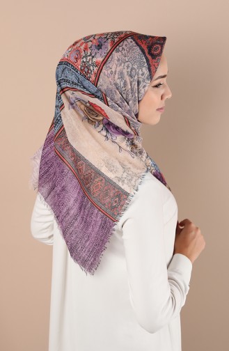 Purple Scarf 2540-15