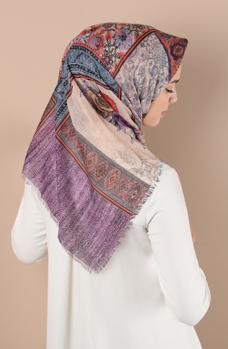 Purple Scarf 2540-15