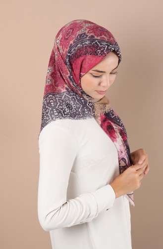 Plum Scarf 2946-01