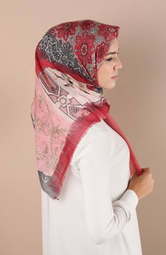 Dark Dusty Rose Hoofddoek 2946-12