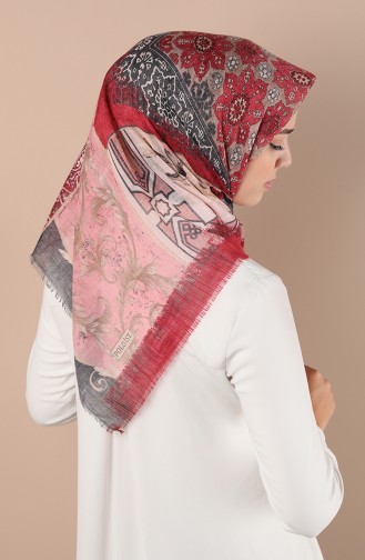 Dark Dusty Rose Hoofddoek 2946-12