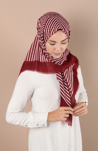 Claret Red Scarf 2950-08