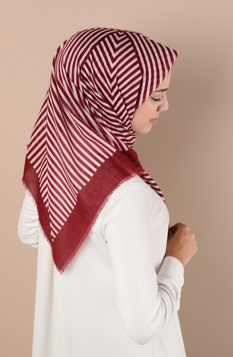 Claret red Hoofddoek 2950-08