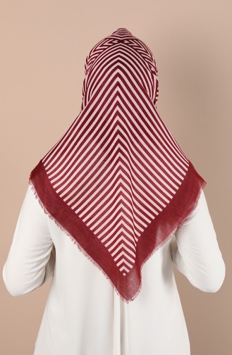 Claret red Hoofddoek 2950-08