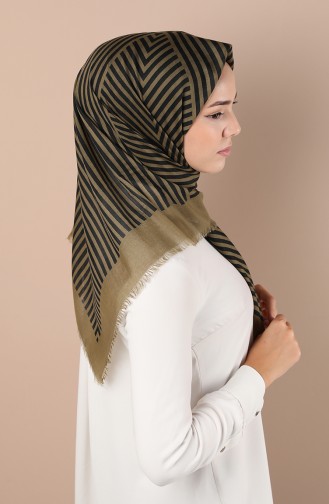 Khaki Hoofddoek 2950-15