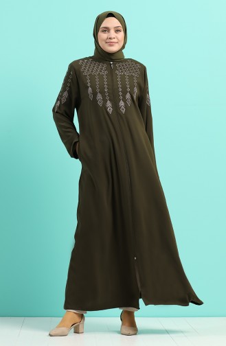 Abayas Khaki 0010-02