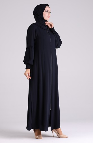 Abayas Bleu Marine 1004-03