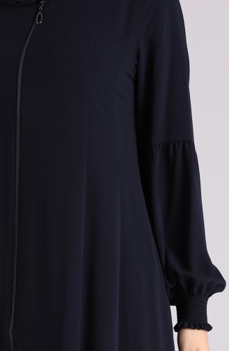 Navy Blue Abaya 1004-03