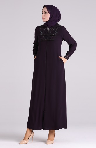 Dunkelviolett Abayas 2012-01