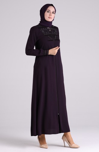 Dunkelviolett Abayas 2012-01